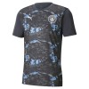Original Fußballtrikot Manchester City Pre-Match 2025-26 Schwarze Für Herren